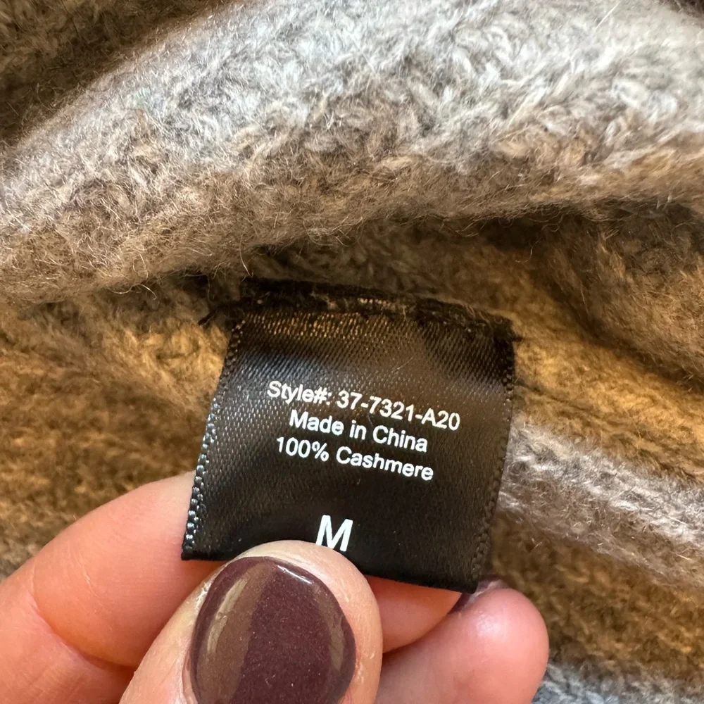 Jenni Kayne Gray Cocoon Cashmere Cardigan - Picture 8 of 8